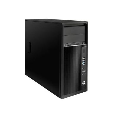 HP WS Z240 SFF Intel Core I7-6700 3.4 Ghz 16GB SSD 256GB DVD/RW Win 10 Pro - Ricondizionato  - Fronte